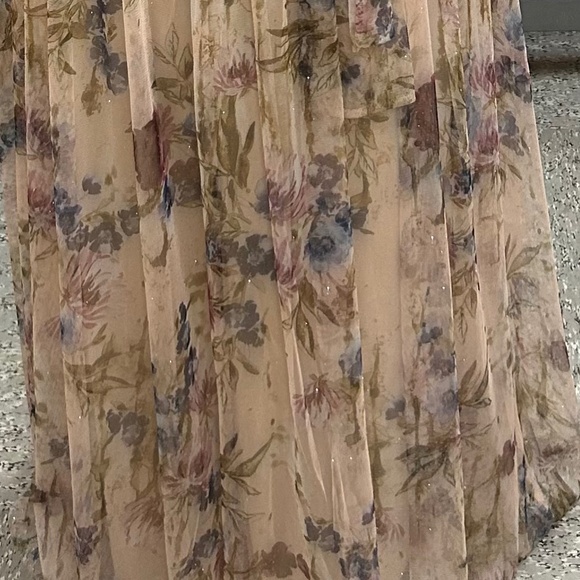 Candalite Cream Maxi Sundress with Sweetheart Neckline - Picture 5 of 12